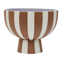 OYOYLivingToppuSchaal126cm-KaramelLavendel