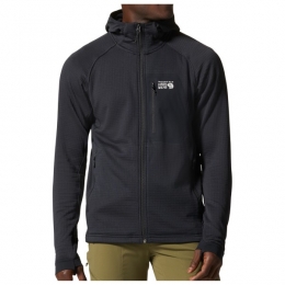 MountainHardwear-PolartecPowerGridFullZip-FleecevestmaatXLzwart