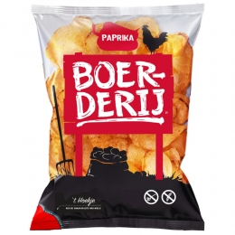 BoerderijChipsPaprika190gr