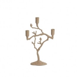 LightLivingLightlivingKandelaar3L26x11x42cmJARDIAzand