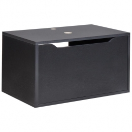 Beliani-PETROLINA-Wastafelkast-Zwart-Vezelplaat