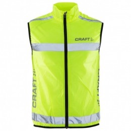 Craft-VisibilityVest-FietsbodywarmermaatXLgroen