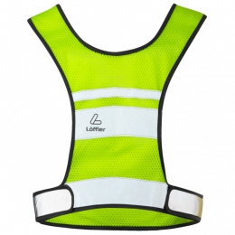 Lffler-ReflexVest-FietsbodywarmermaatXLgroen