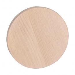 RowicoHomeMilfordeikenhoutenwandknopwhitewash-12cm