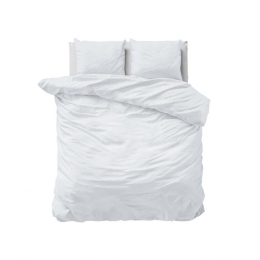 Superieur-Dekbedovertrek-Wit-Eenpersoons