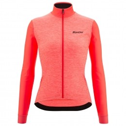 SANTINIDamesshirtmetlangemouwenColorePurodamesfietsshirtmetlange