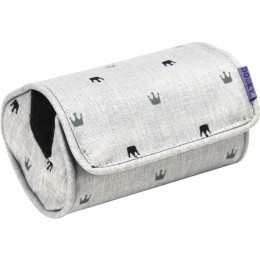 DookyArmCushionLightGreyCrowns