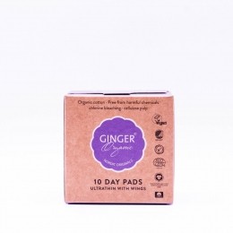 GingerOrganicMaandverbandDag10stuks
