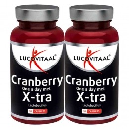 GratisVerzending2xLucovitaalCranberryX-tra30capsules