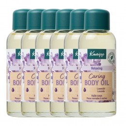 6xKneippCaringHuidolieLavendel100ml