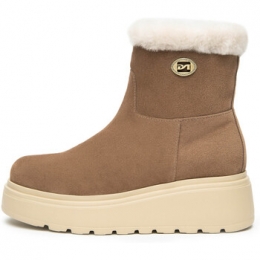 SnowbootsNeroGiardiniVelourEvaGorgaPannaBa