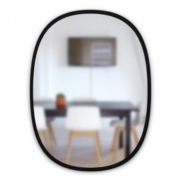 UmbraHubSpiegelOvaal-Zwart