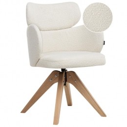 Beliani-MARCY-Eetkamerstoel-Lichtbeige-Boucl
