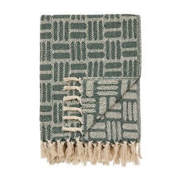 ArtichokAminaPlaidGroen-180x130cm