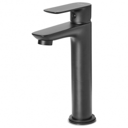 Beliani-CHIMBOTE-Wastafelkraan-Zwart-Messing