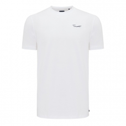 TresantiERNESTOT-shirtWithWrittenLogoWhite2XL