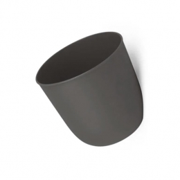 QUVIOWandbloempot-Kunststof-Antraciet