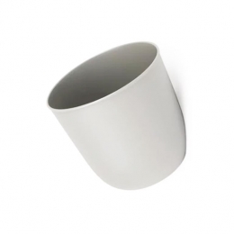 QUVIOWandbloempot-Kunststof-Lichtgrijs