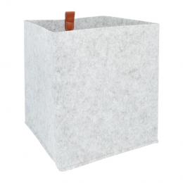 QUVIOOrganizervierkant-23x265cm-Vilt-Grijs