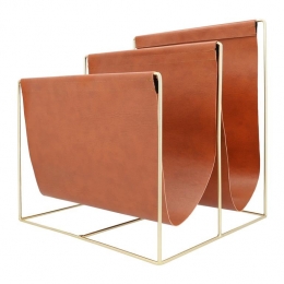 QUVIOTijdschriftenrekvanmetaalenleer-Bruinmetgoud