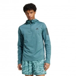 adidasOwnTheRunWinterizedHalf-ZipHoodieHeren