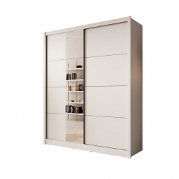 Meubella-KledingkastAzul-Wit-180cm-Metspiegel