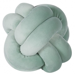 Beliani-MALNI-Sierkussen-Groen-20x20cm-Fluweel