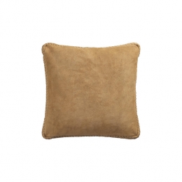 PTMDSukyCamelSuedeLeatherCushionSquareS
