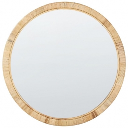 Beliani-ANLEZY-Wandspiegel-Naturel-Rotan