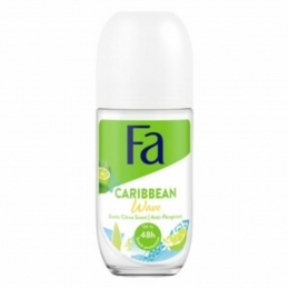 6xFaDeodorantRollerCaribbeanLemon50ml