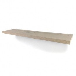 Rustiekeikenzwevendewandplank25mmmassiefrecht170x19cm