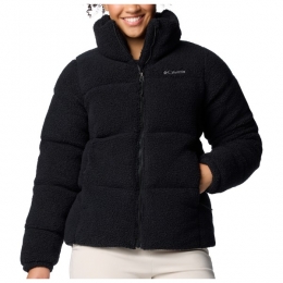 Columbia-WomensPuffectSherpaJacket-SynthetischjackmaatXLzwart