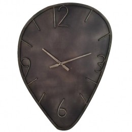 WandklokAsymmetrischAntraciet-KlokOrganisch-56x78x4cm
