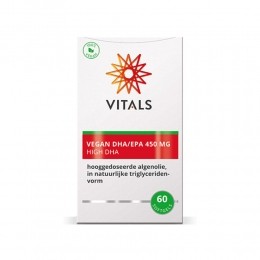 GratisVerzending2xVitalsVeganEPADHA450mg60softgels