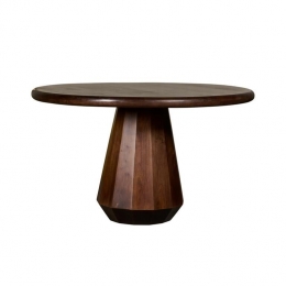 Eettafel130RijselBruinHout-MangoHout-NotenHout