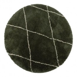 Interieur05BerberRondvloerkleedhoogpoligGroenCream-scandina