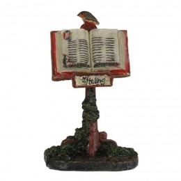 KerstfiguurBoekOpStandaardLuville-Luville