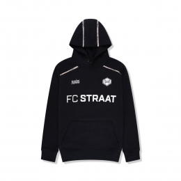 TouzaniAngoraHoodieKidsZwartWit