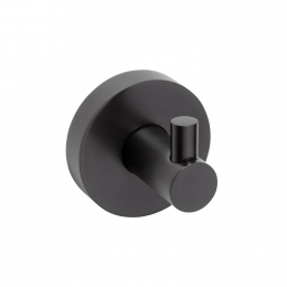 OUTLETHanddoekhaakSaphoX-Round55x5cmMatZwart