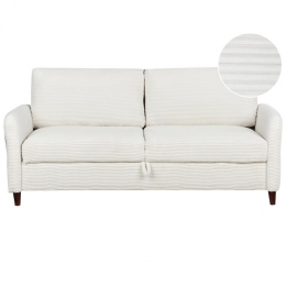 Beliani-MARE-Driezitsbankmetopbergruimte-Gebrokenwit-Corduroy
