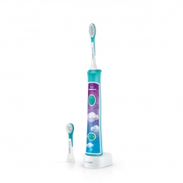 PhilipsHX632204SonicarekidsTandenborstelBlauw