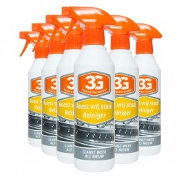 6x3GProfessioneelRoestvrijstaalReiniger500ml
