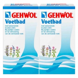 2xGehwolVoetbad400gr