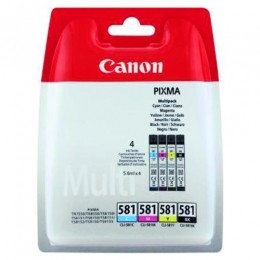 Inktcartridgecanoncli-581zwart3kleuren