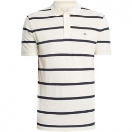 PoloShirtKorteMouwGantGestreeptpoloshirt