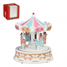 Carrouselbatteryoperatedh22xd19cmLuville-Luville