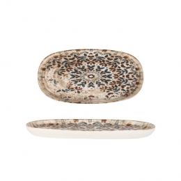 RinartServeerschaal-Aztec-Porselein-25x13cm-setvan2