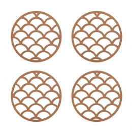 KrumblePannenonderzettermetschubbenpatroon-Bruin-Setvan4