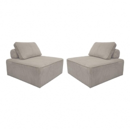 sweeek-Fauteuilscorduroy1zitplaatssetvan2