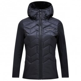 PeakPerformance-WomensElevateLinerHybridHood-SynthetischjackmaatMzwart